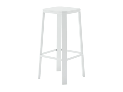 TIMELESS - High thermo lacquered aluminium stool _ GANDIABLASCO