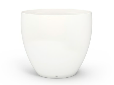 BARREL - Round fiberglass garden table _ GANSK