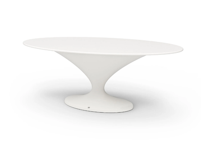 CHARM - Oval resin garden table _ GANSK