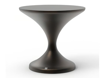 LYA - Round fiberglass coffee table _ GANSK