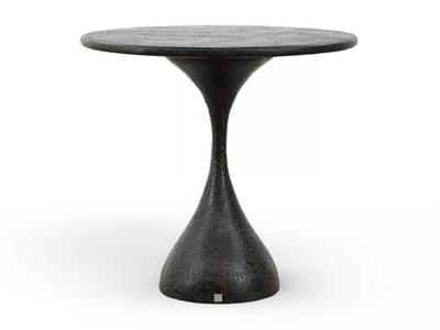 MELODY - Round fiberglass garden table _ GANSK
