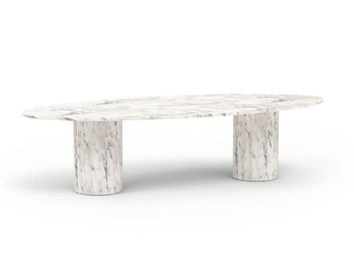 ROMA - Oval fiberglass table _ GANSK