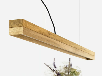 [C1o] OAK - Dimmable LED Pendant Light (L 122cm) _ GANTlights