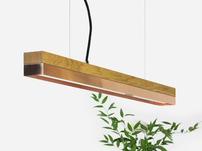 [C2o] COPPER - Dimmable LED pendant light (L 92cm) _ GANTlights