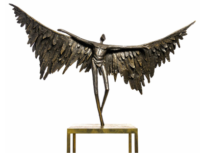 ICARUS - Bronze sculpture _ Gardeco Objects