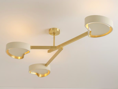 CUORE N3 - Metal ceiling lamp _ GASPARE ASARO