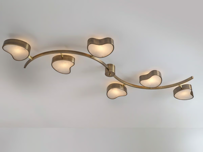 CUORE N6 - Metal ceiling lamp _ GASPARE ASARO