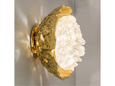 ETNA N10 - Brass and glass wall lamp _ GASPARE ASARO
