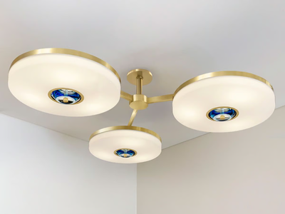 IRIS N3 - Acrylic ceiling lamp _ GASPARE ASARO