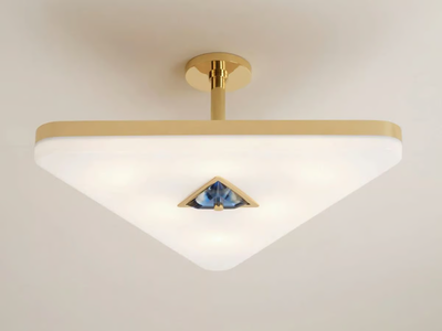 IRIS TRIANGLE - Acrylic ceiling lamp _ GASPARE ASARO