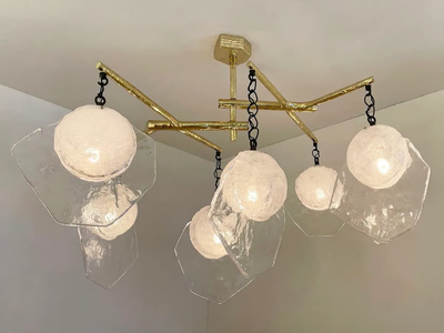 LEVANTE - Murano glass ceiling lamp _ GASPARE ASARO