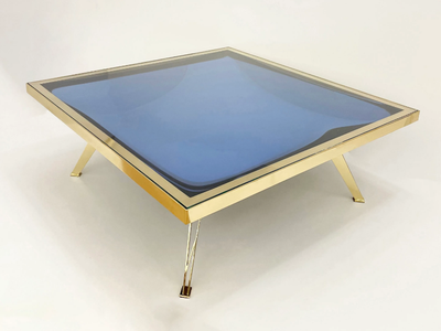 OMBRA - Square low coffee table _ GASPARE ASARO