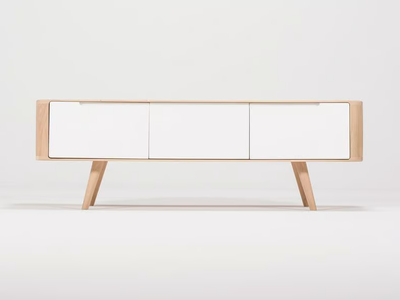 ENA - Oak TV cabinet / sideboard _ GAZZDA