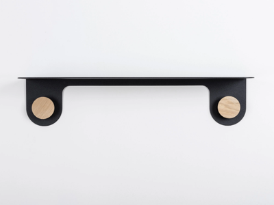 HOOK - Steel wall shelf _ GAZZDA