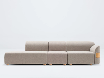HUGG - Modular fabric sofa _ GAZZDA