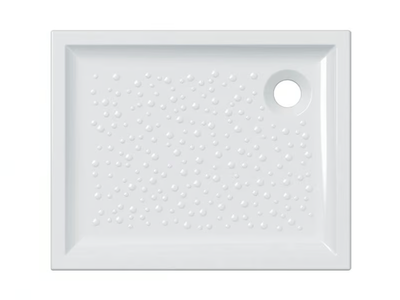 BASTIA - Anti-slip rectangular shower tray _ Geberit