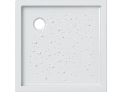 BASTIA - Anti-slip square shower tray _ Geberit
