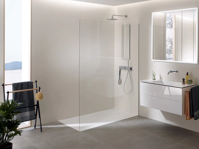 ONE - Glass Walk in shower _ Geberit