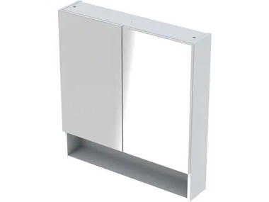 SELNOVA SQUARE - Bathroom mirror with cabinet _ Geberit