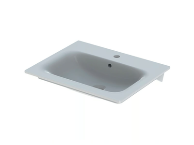SELNOVA SQUARE - Inset washbasin with overflow _ Geberit