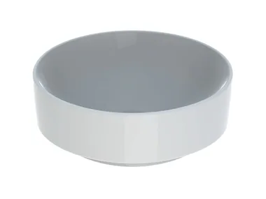 VARIFORM - Countertop round porcelain stoneware washbasin _ Geberit