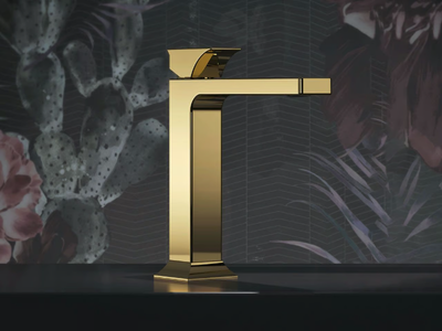 RAJIA - Single handle 1 hole washbasin mixer _ GEDA
