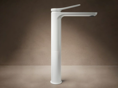 TELL - High single handle countertop washbasin mixer _ GEDA