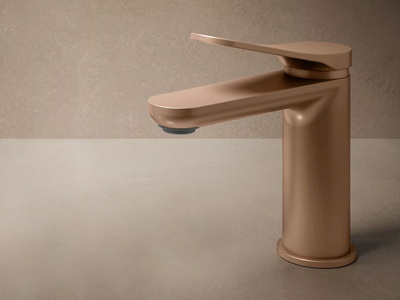 TELL - Single handle countertop washbasin mixer _ GEDA