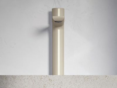 ZOE - Single handle brass washbasin mixer _ GEDA