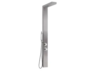 CASCADE PLUS 00 - Wall-mounted multifunction thermostatic shower panel _ GEDY