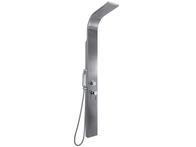 MASSAGE - Wall-mounted shower panel with hand shower _ GEDY