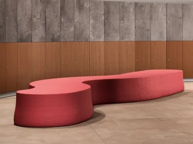 GIANT BENCH - Backless PVC bench seating _ GES Group