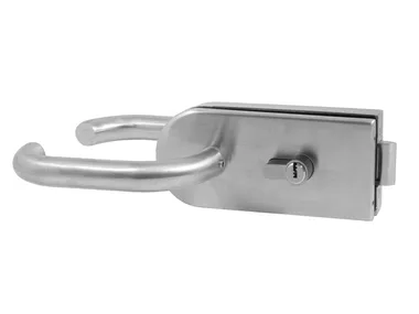 GL03 - Stainless steel glass door lock _ GH ITALY