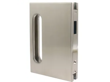SL02N - Stainless steel sliding door track _ GH ITALY