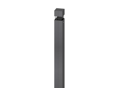 QUADRO DARK - LED powder coated aluminium bollard light _ Ghidini Lighting