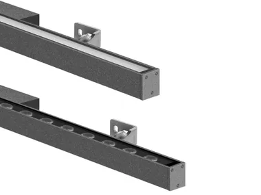 TRATTO WALL PB - Ceiling mounted aluminium Outdoor linear profile for LED modules _ Ghidini Lighting