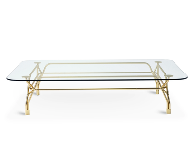 BOTANY - Rectangular crystal coffee table _ GHIDINI1961