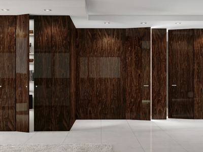 INFINITY TABULA - Wooden boiserie / door _ Ghizzi & Benatti