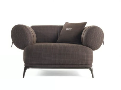 PHOENIX - Upholstered fabric armchair with armrests _ Gianfranco Ferré Home