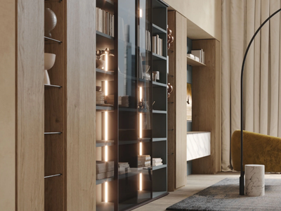 LV701 - Open bookcase _ Giessegi