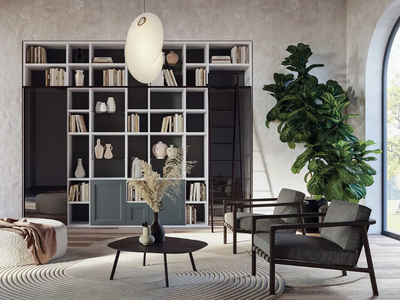 LV726 - Open bookcase _ Giessegi