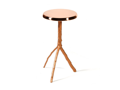 EMBRACE - Round metal coffee table for living room _ Ginger & Jagger