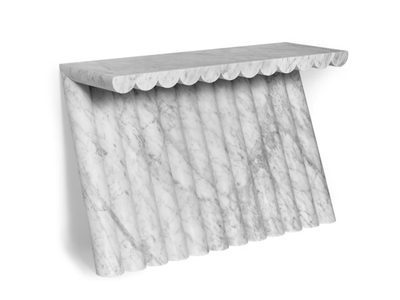 GRAVITY - Rectangular marble console table _ Ginger & Jagger
