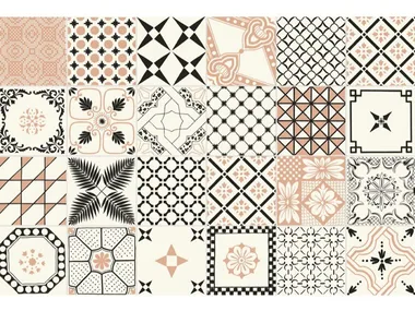 MACRAMÈ ROSA - Handmade ceramic wall tiles _ Giovanni De Maio