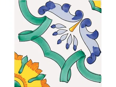MARIA TERESA - Handmade ceramic wall tiles _ Giovanni De Maio