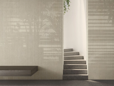MORNING LIGHT - Ecological linen wallpaper _ GLAMORA