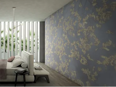 PLUVIAL - Wallpaper with floral pattern _ GLAMORA