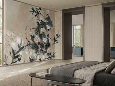 SENTIERO DEL CANTO - Wallpaper with floral pattern _ GLAMORA
