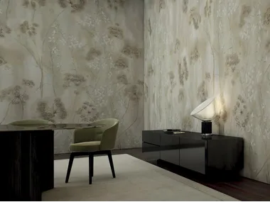 SIMPLY - Wallpaper with floral pattern _ GLAMORA