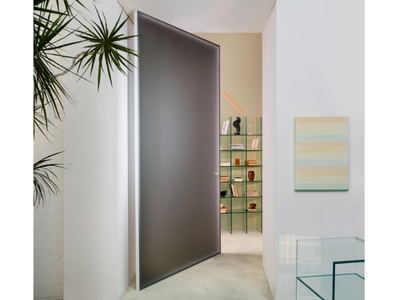 ALADIN SPIN - Pivot glass door _ Glas Italia